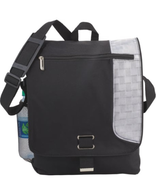 Sac messager vertical pour ordinateur 15" Gridlock