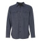 Chemise en flanelle unie pour hommes
