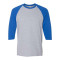 T-shirt à manches trois-quarts raglan Heavy Cotton™