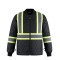 L01277 - Peterbuilt - Blouson aviateur haute visibilité 3 en 1 pour hommes