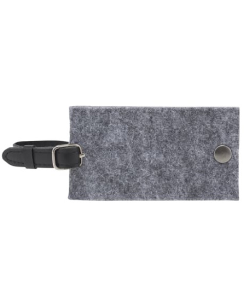 Étiquette de bagage en feutre recyclé The Goods