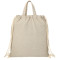 Sac à cordon en coton recyclé de 5 oz
