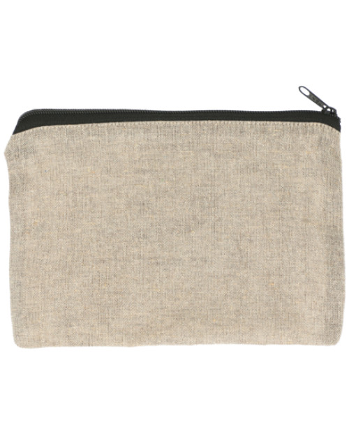 Pochette en sergé de coton recyclé de 5 oz