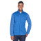 Manteau pour homme Newbury en molleton à motif mélangé avec blocs de couleur et fermeture pleine longueur de Devon & JonesMD