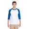 T-shirt pour adulte à manches raglan 3/4 Heavy CottonMC 8,8 oz/verge de GildanMD